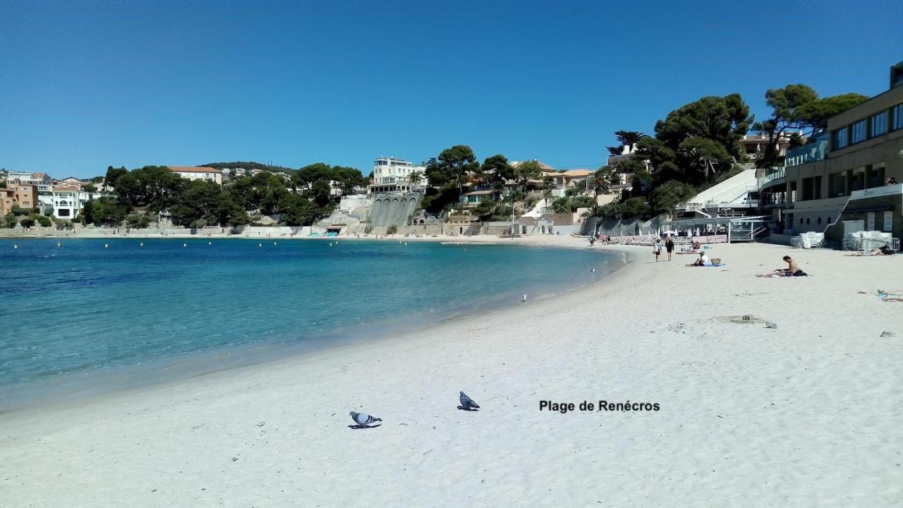 Rez-De-Villa Proche De La Mer - Villa Temana Saint-Cyr-sur-Mer Exterior foto